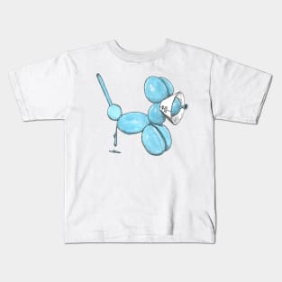 Popped Balloon Dog Kids T-Shirt